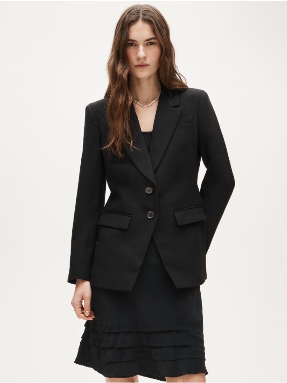 NEW J. Crew Madelyn blazer in Black Four-Season stretch CC289 Size 2 $258 office